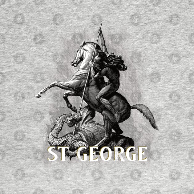 Saint George Dragonslayer by Beltschazar